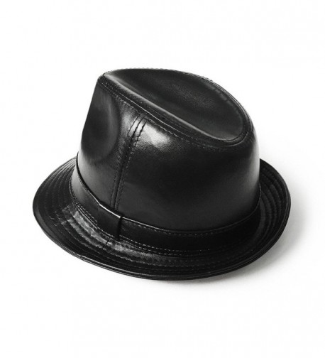 lethmik Fedoras Lambskin Leather M Lambskin