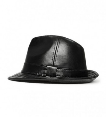 lethmik Fedoras Lambskin Leather M Lambskin in Men's Fedoras