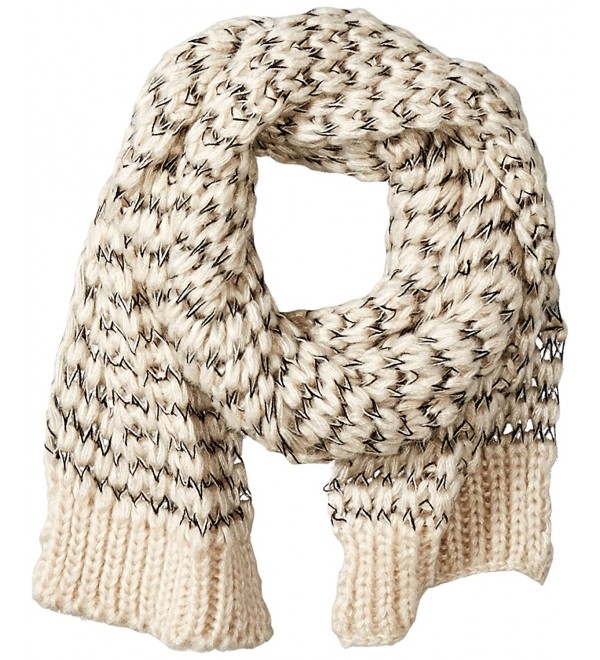 RAMPAGE Women's Loose Knit Oblong Scarf - Ivory - C212HPYKWOT