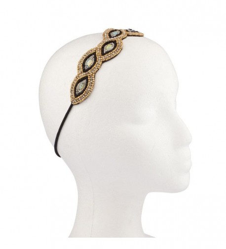 Lux Accessories Pattern Stretch Headband