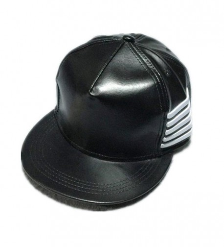 Voberry Unisex Summer Fashion Rivet Leater Baseball Cap Snapback Boy Hiphop Hat - A - C912EFNCSUJ