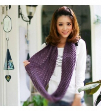 Shuohu Womens Circle Crochet Infinity