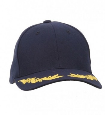 Oak Leaf Baseball Cap Navy OSFM