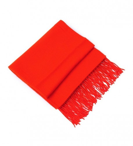 HUAN XUN Blanket Scarf Shawl Cape Poncho Knit Sweater with Tassels Multi Styles - Shawl & Solid - Red - CK11O3J6KF5