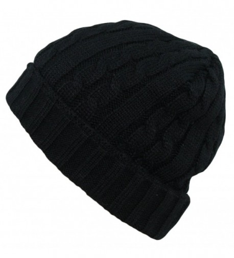 Winter Comfort Knitted Beanie Fleece