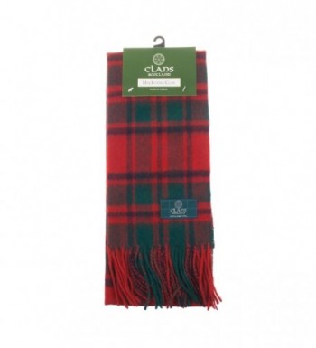 Clans Of Scotland Pure New Wool Scottish Tartan Scarf Macintosh Clan (One Size) - CF123BWPW7B