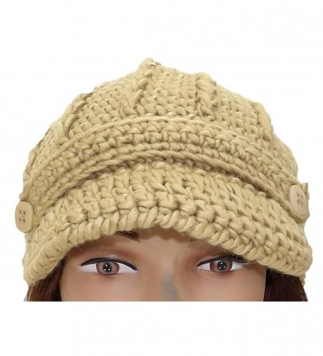 Angela Williams Womens Crochet Winter in Women's Skullies & Beanies