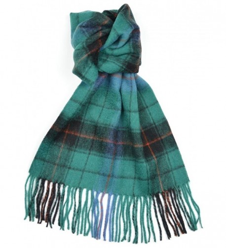 Lambswool Scottish Davidson Ancient Tartan Clan Scarf Gift - CS118SCEVQ3