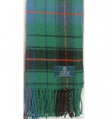 Lambswool Scottish Davidson Ancient Tartan in Cold Weather Scarves & Wraps
