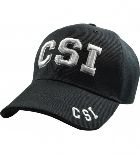 CSI Crime Scene Investigator Embroidered Baseball Hats (5 Styles) LV - LA - NY - Csi - CQ11TL93SF7