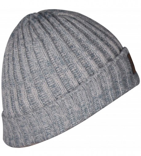 ORSKY Cuff Winter Beanie Caps Knit Beanies For Women Mens Toboggans Skull Cap Ski Hat - Grey - CI1884LT2O6