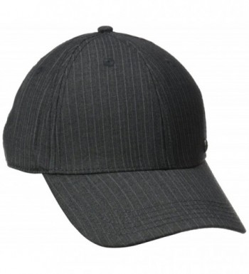 Haggar Men's Core Suit Baseball Cap - Charcoal - C211N2INDBR