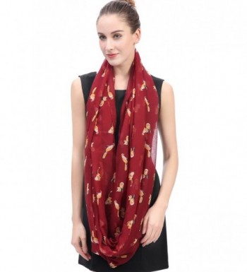 Lina Lily Print Infinity Weight in Fashion Scarves