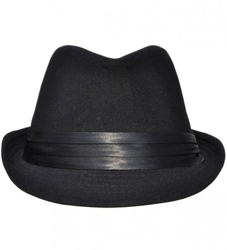 Womens Classic Short Manhattan Fedora