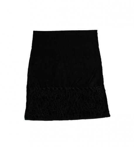 NY Chenille Scarf Black