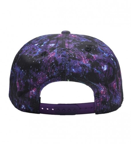 Quanhaigou Purple Snapback Adjustable Baseball in Women's Baseball Caps