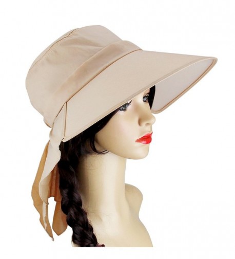Womens Summer Cotton Anti UV Adjustable in Women's Sun Hats