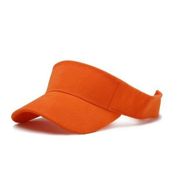 TopHeadwear Orange Adjustable Visor - C2111GX6ES9