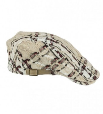 NTC Adjustible Tartan Pattern newsboy in Men's Newsboy Caps