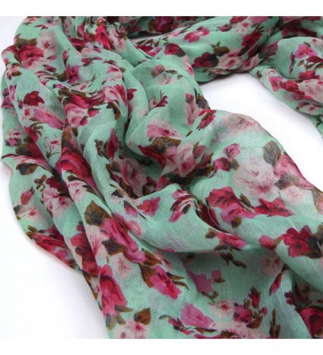 Elegant Floral Print Fashion Scarf in Fashion Scarves