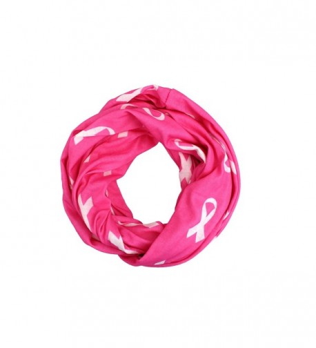 Breast Cancer Awareness Ribbon Zipper in Fashion Scarves