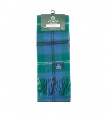 Clans Of Scotland Pure New Wool Scottish Tartan Scarf Oliphant Ancient (One Size) - C3123H49WYH