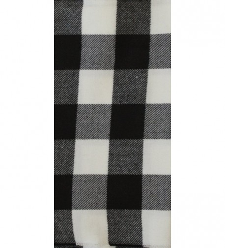 LibbySue Classic Buffalo Check Cashmere Winter in Fashion Scarves