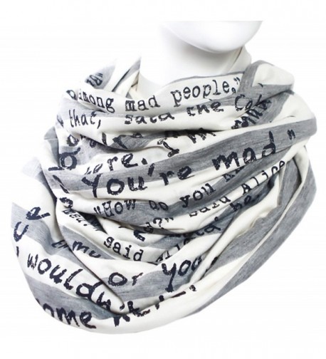 Alice in Wonderland Book Scarf