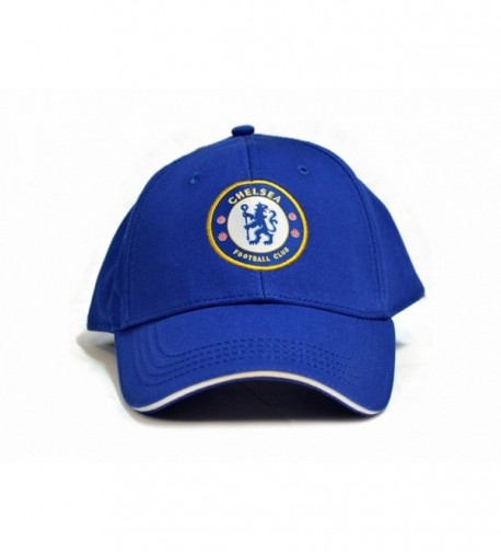 Chelsea FC Official Soccer Deluxe Baseball Cap - Royal Blue - CL183GQKL4O