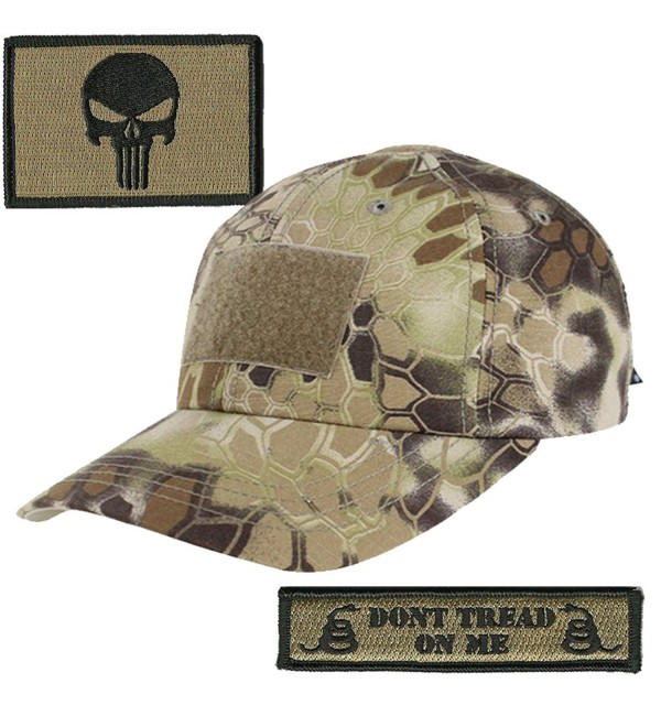 KRYPTEK-Highlander Tactical Patch & Hat Bundle (2 Patches + Hat) - Punisher - CK11MBGBTKN