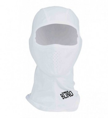 Snow Camouflage Hunting Balaclava by Striker Brands Face Mask - White - C812I6S0EKZ