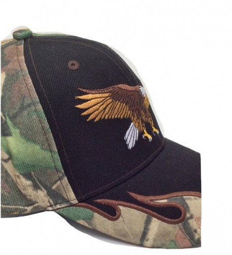 Camo Wave Embroidered Eagle Soar