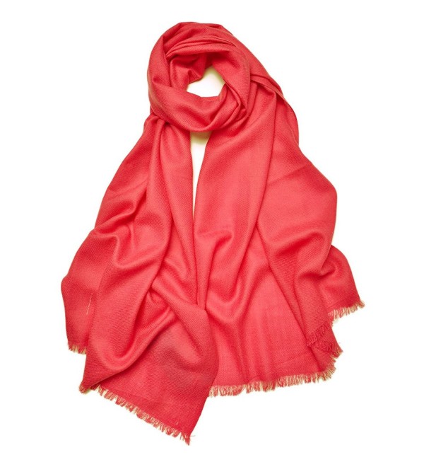 ZORJAR Wool Winter Fashion Scarf Women Men Soft Shawl Twill Design-29"x78" - Watermelon - CJ12O9YO0UT