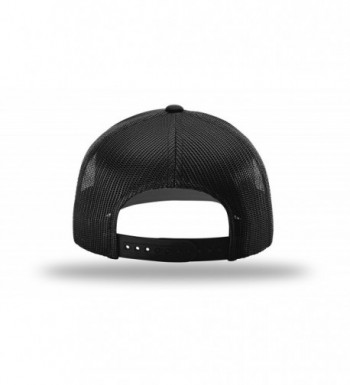 Richardson Green Black Structured Trucker