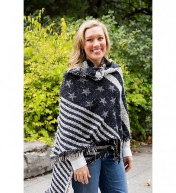 S 779 06 Stars Stripes Wool Scarf