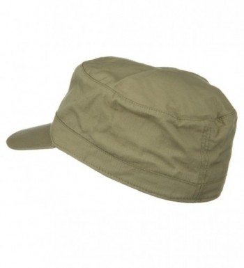 E4hats Fitted Cotton Ripstop Military
