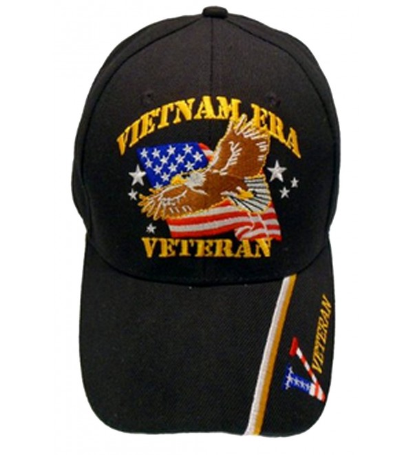Vietnam ERA Veteran Cap w/ Bumper Sticker Eagle Hat Army Navy Air Force Marine - C411VX5FMH9