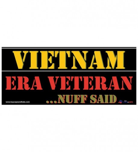 Vietnam Veteran Bumper Sticker Marine
