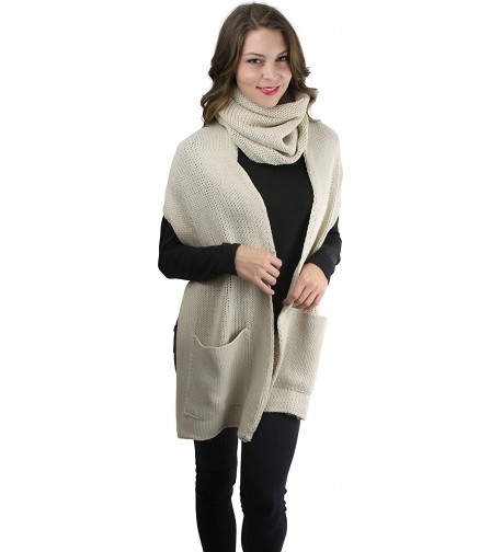 ToBeInStyle Womens Infinity Pocket Snood