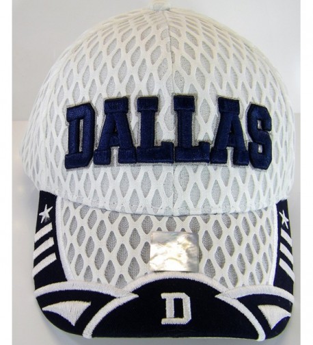 Dallas Script Summer Adjustable Baseball