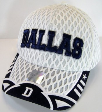 Dallas Script Summer Adjustable Baseball in Men's Baseball Caps