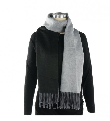 Womens Warm Fashion Contrast Scarf