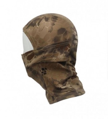 Camouflage Cycling Motorcycle Balaclava Brown