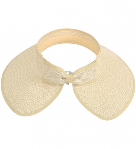 Simplicity Beach Roll Up Straw 283_Beige