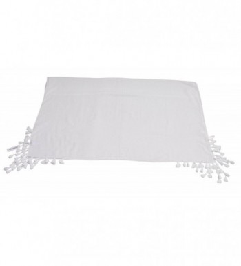 Women Lightweight White Scarf Wrap