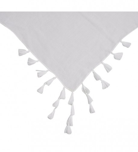 Women Lightweight White Scarf Wrap in Wraps & Pashminas