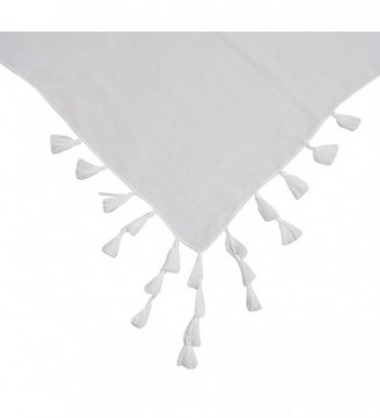 Women Lightweight White Scarf Wrap in Wraps & Pashminas