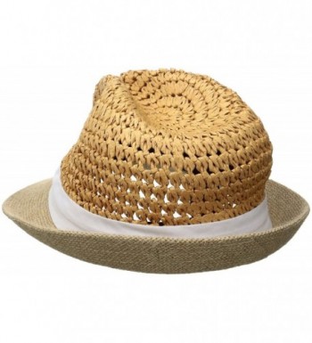 Steve Madden Womens Banded Fedora