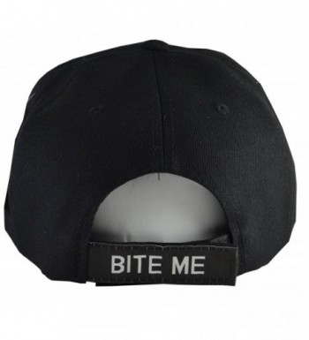 Bite Me Fishing Hat Black
