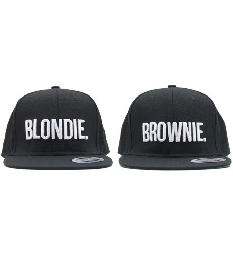 Blondie Brownie Snapback Fashion Embroidered in Women's Baseball Caps